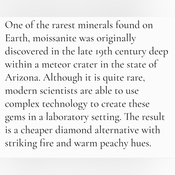 Simulated(lab grown) doesnt mean fake?Lab moissenite? Lab diamonds? I'm confused - Picture 7 of 10